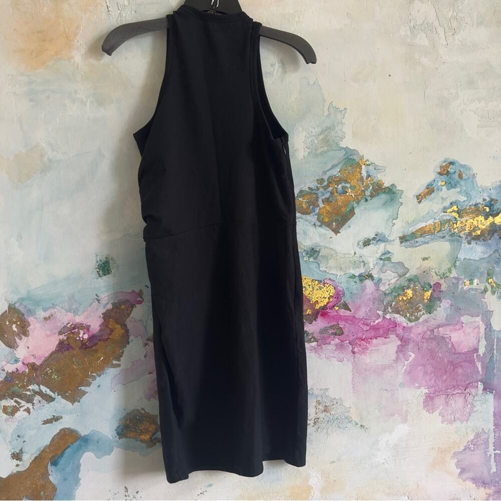 NWT Ted Baker black tank sleeveless dresses fitted knit size 4 6 small - Picture 5 of 5